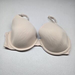 Victoria's Secret PINK Women Bra 34B Beige Underwire Lightly Lined T Shirt